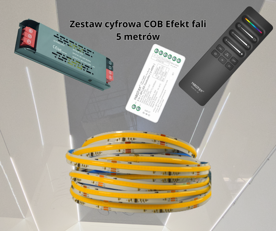 Gotowe zestawy-taśmy LED , NEON